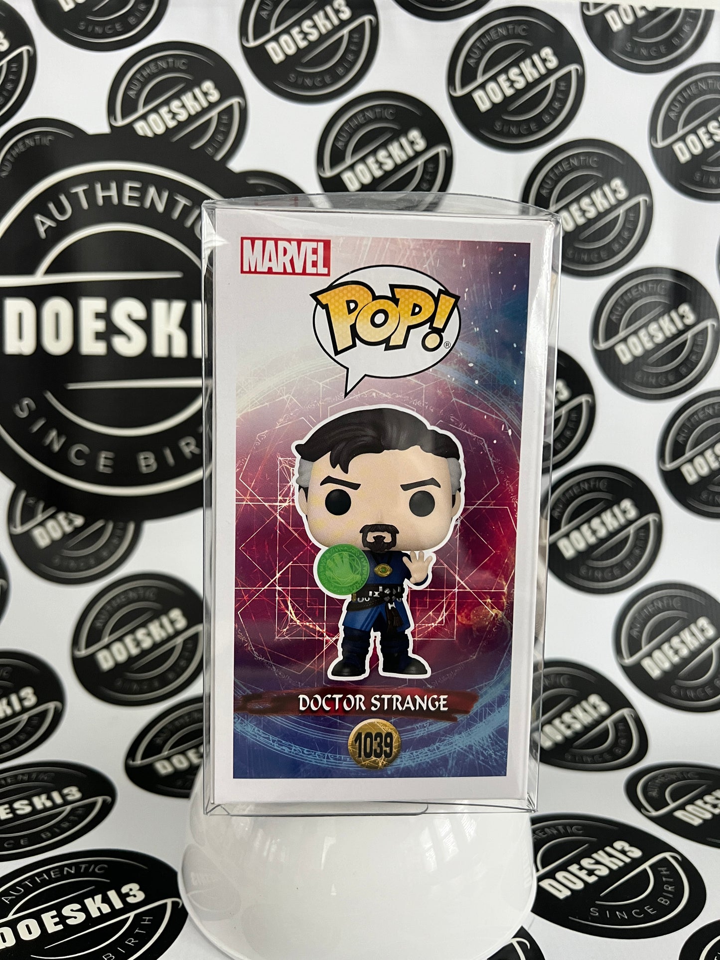 Funko Pop! Doctor Strange #1039 GITD Glows in the Dark - TargetCon Exclusive W/Protector