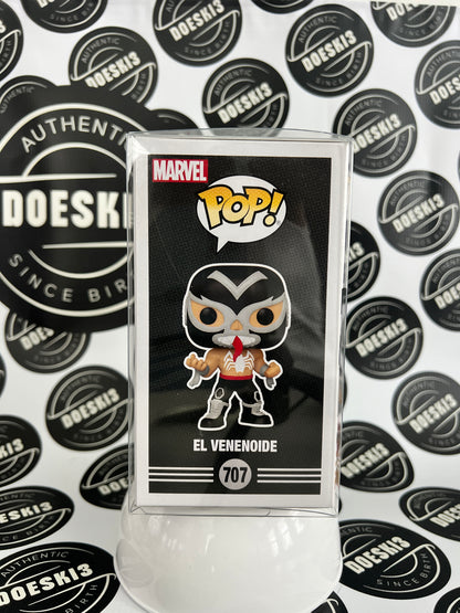 Funko Pop! Marvel Lucha Libre Edition - El Venenoide #707 W/Protector