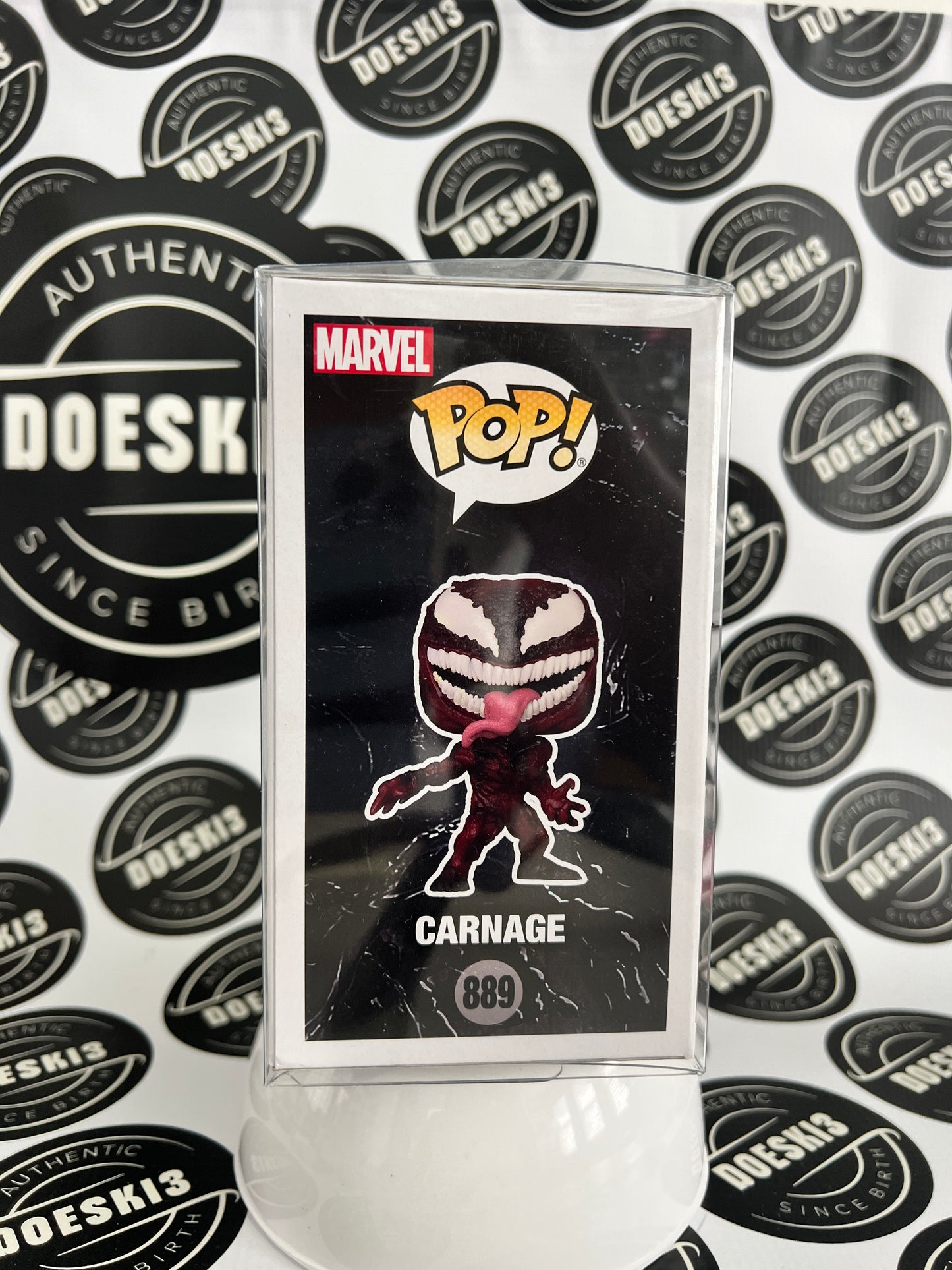 Funko Pop! Venom Let There Be Carnage - Carnage #889 W/Protector