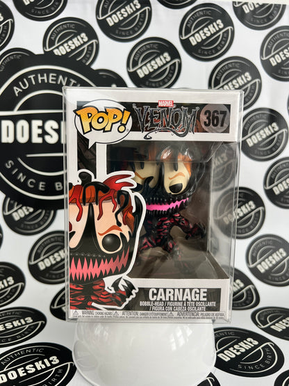 Funko Pop! Vinyl: Marvel - Carnage (with Cletus Kasady) #367 W/Protector