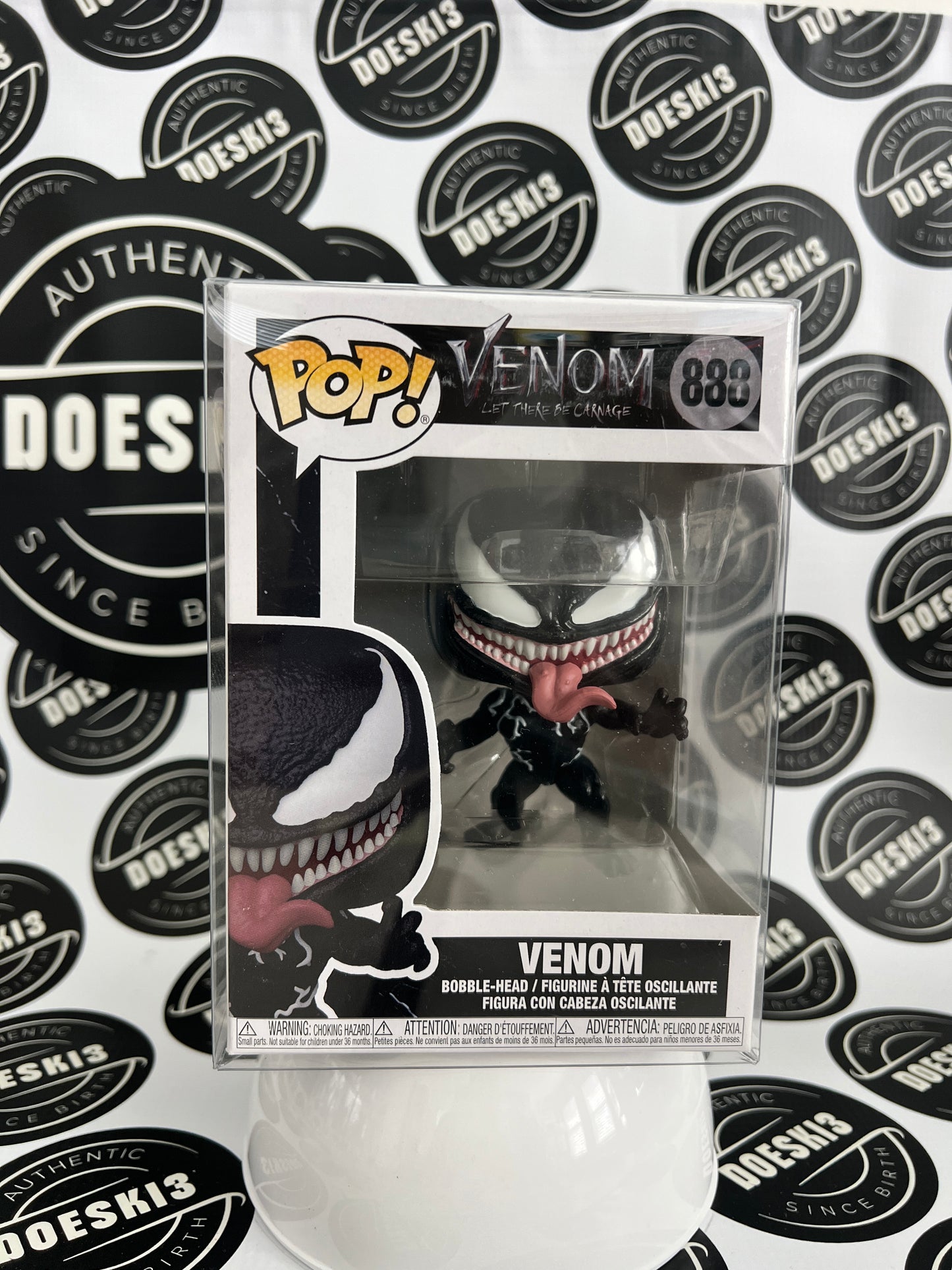 Funko Pop! Marvel Venom Let There Be Carnage #888 W/Protector