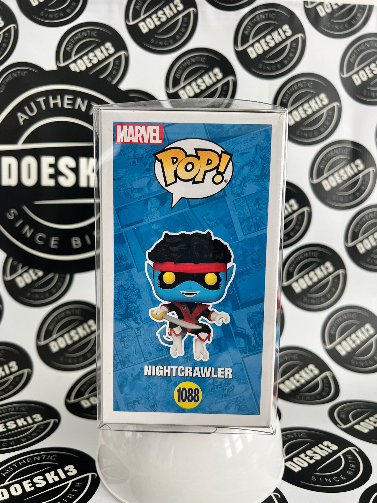 Funko Pop! Marvel X-Men NIGHTCRAWLER #1088 Walgreens Exclusive W/Protector