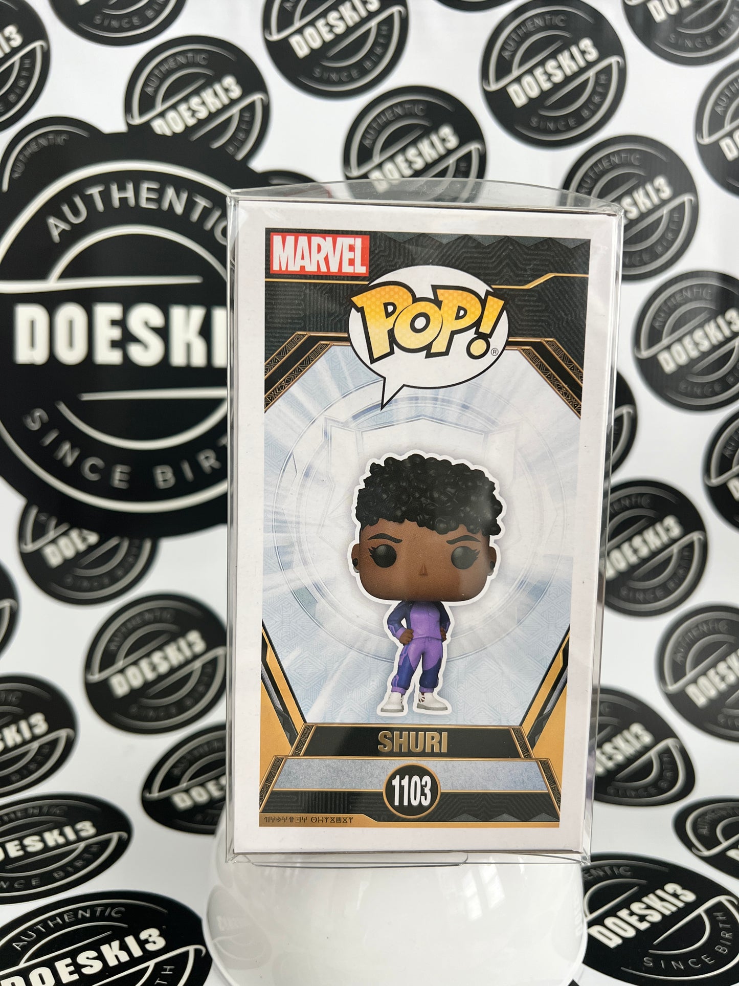 Funko POP! Marvel Black Panther Shuri #1103 Funko Exclusive Disney Wakanda Forever W/Protector