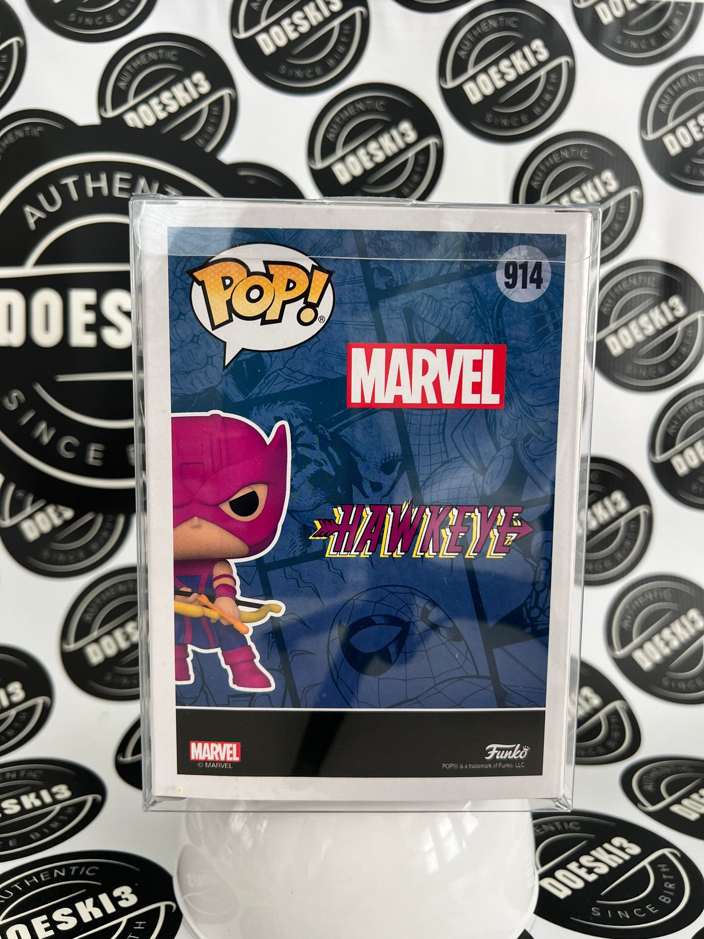 Funko Pop! Vinyl Marvel #914 Hawkeye PX Previews Exclusive W/Protector