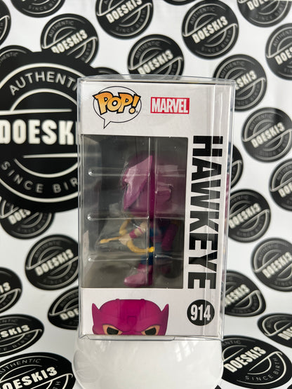 Funko Pop! Vinyl Marvel #914 Hawkeye PX Previews Exclusive W/Protector