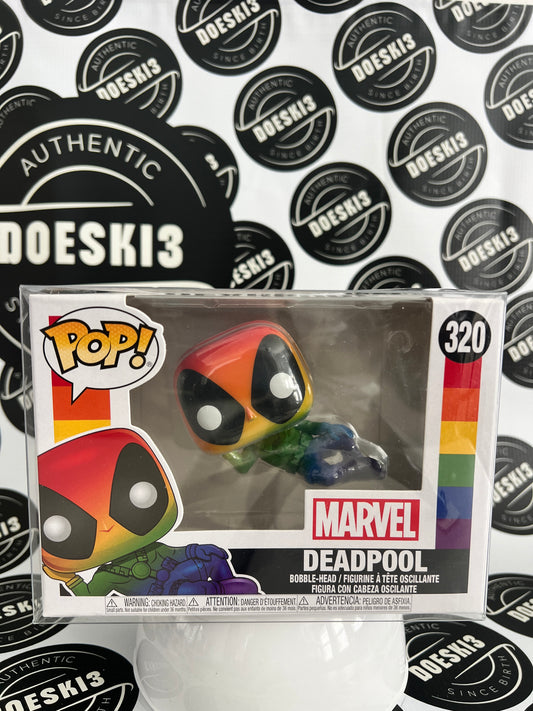 Funko Pop! Marvel Deadpool (PRIDE) #320 W/Protector