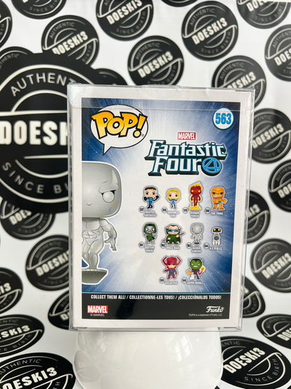 Funko Pop! Silver Surfer #563 Marvel Fantastic Four W/Protector