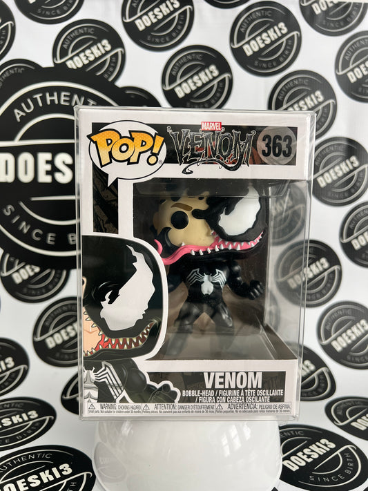 Funko POP! Marvel Venom Eddie Brock Figure #363 W/Protector