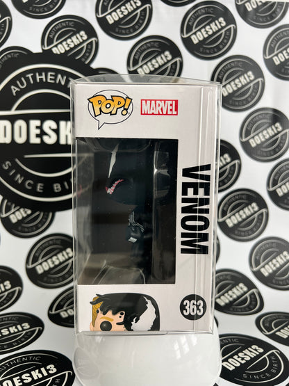 Funko POP! Marvel Venom Eddie Brock Figure #363 W/Protector