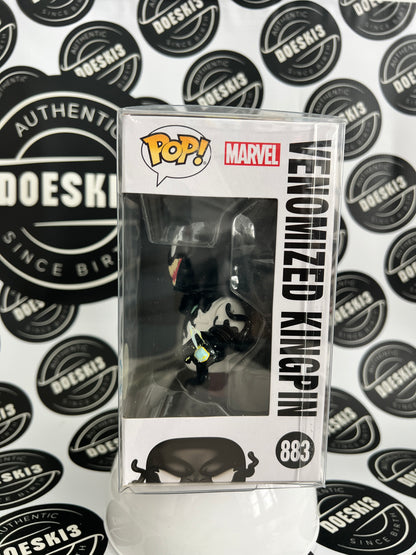 Funko Pop! Marvel Venom #883 Venomized Kingpin Funko Shop Exclusive W/Protector