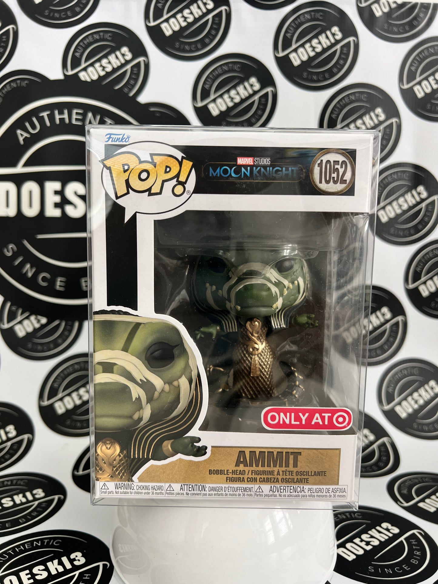 Funko Pop! Marvel Moon Knight: Ammit #1052, Target Exclusive W/Protector