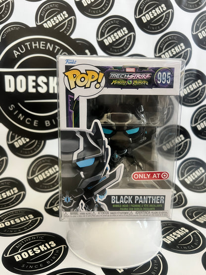 Funko Pop! : Marvel MechStrike Monster Hunter #995 - Black Panther Target Exclusive W/Protector