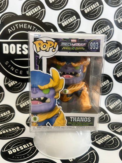 Funko Pop! : Marvel MechStrike Monster Hunter #993 Thanos W/Protector