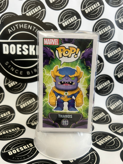 Funko Pop! : Marvel MechStrike Monster Hunter #993 Thanos W/Protector