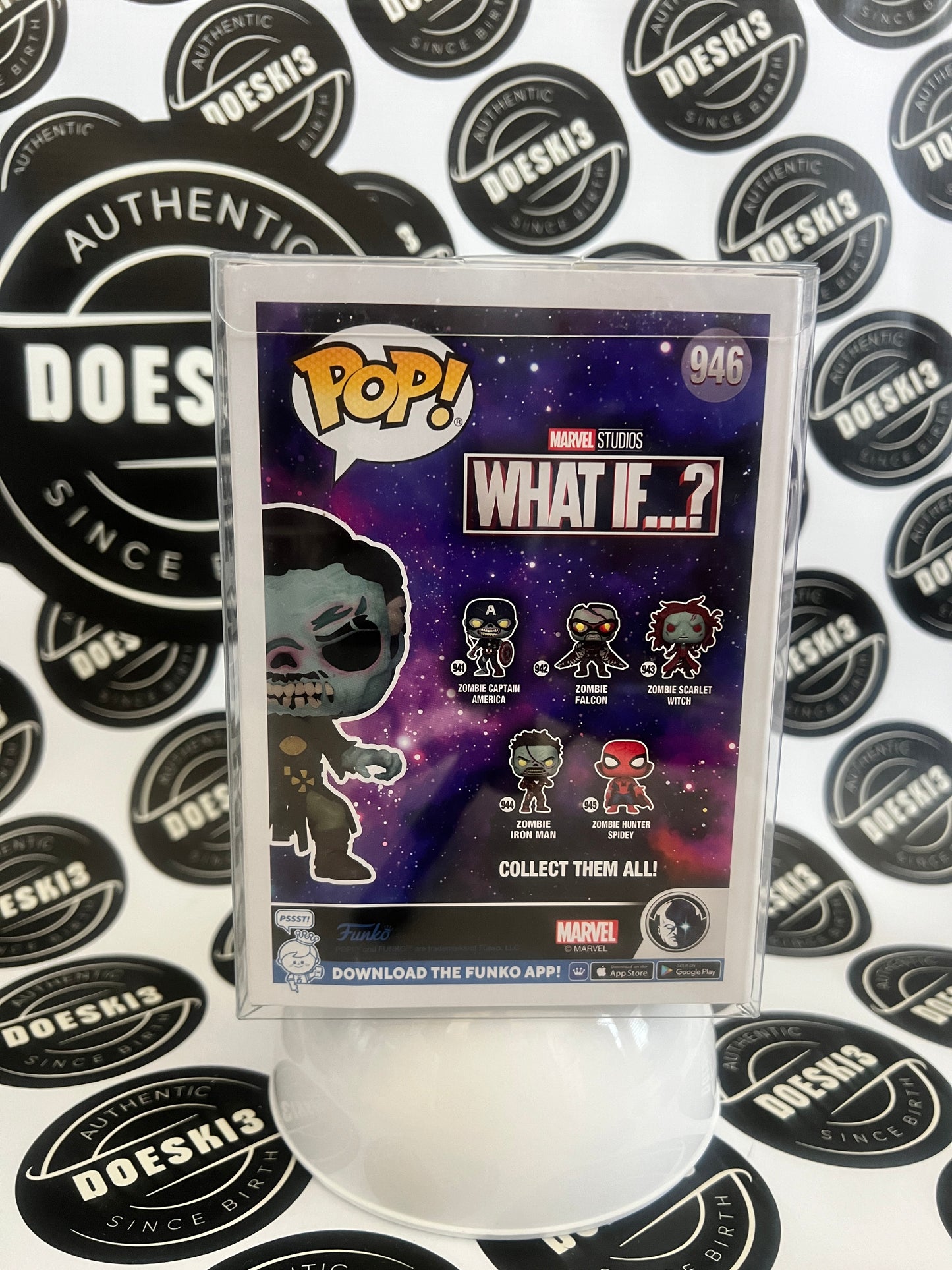 Funko Pop! Marvel What If..? Zombie Strange #946 Target Exclusive W/Protector