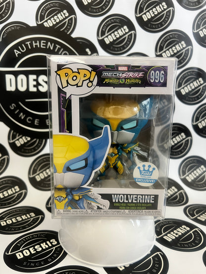 Funko Pop! : Marvel MechStrike Monster Hunter #996 Wolverine W/Protector