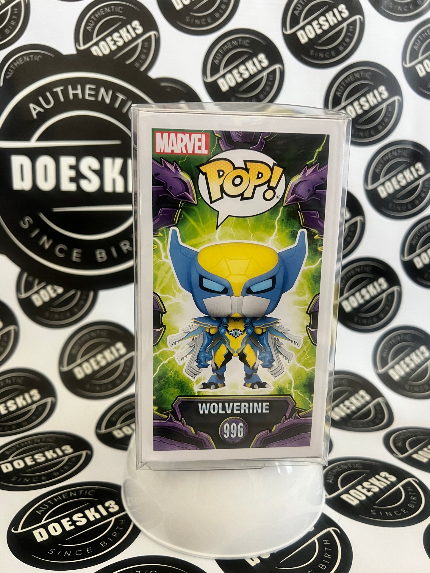 Funko Pop! : Marvel MechStrike Monster Hunter #996 Wolverine W/Protector