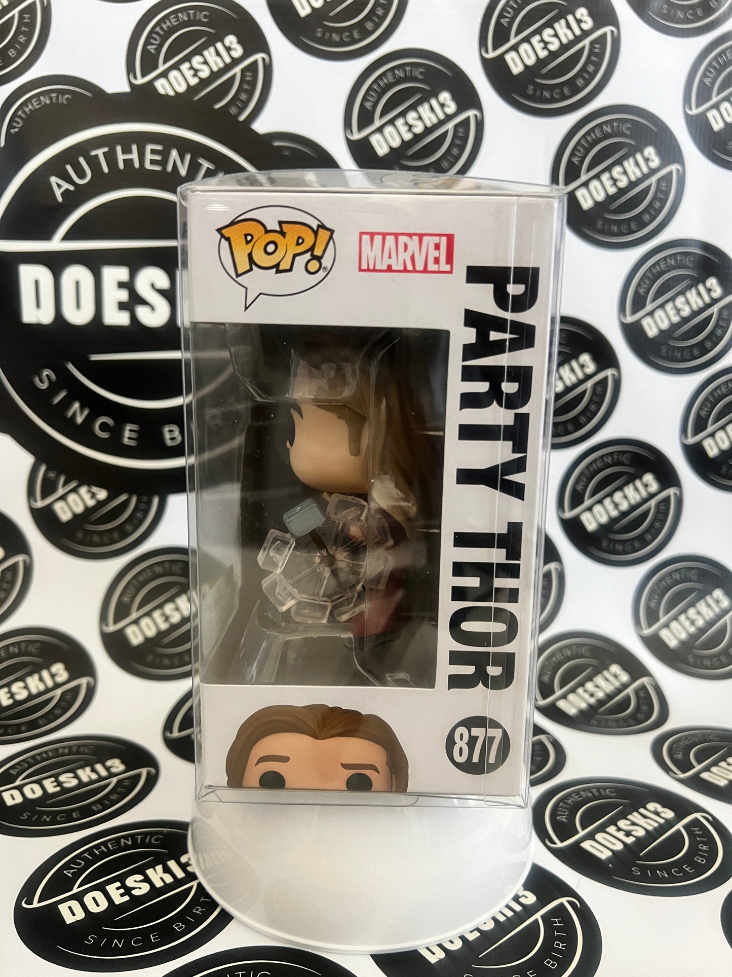 Funko POP! Marvel What If...? Party Thor #877 Walmart Exclusive. W/Protector