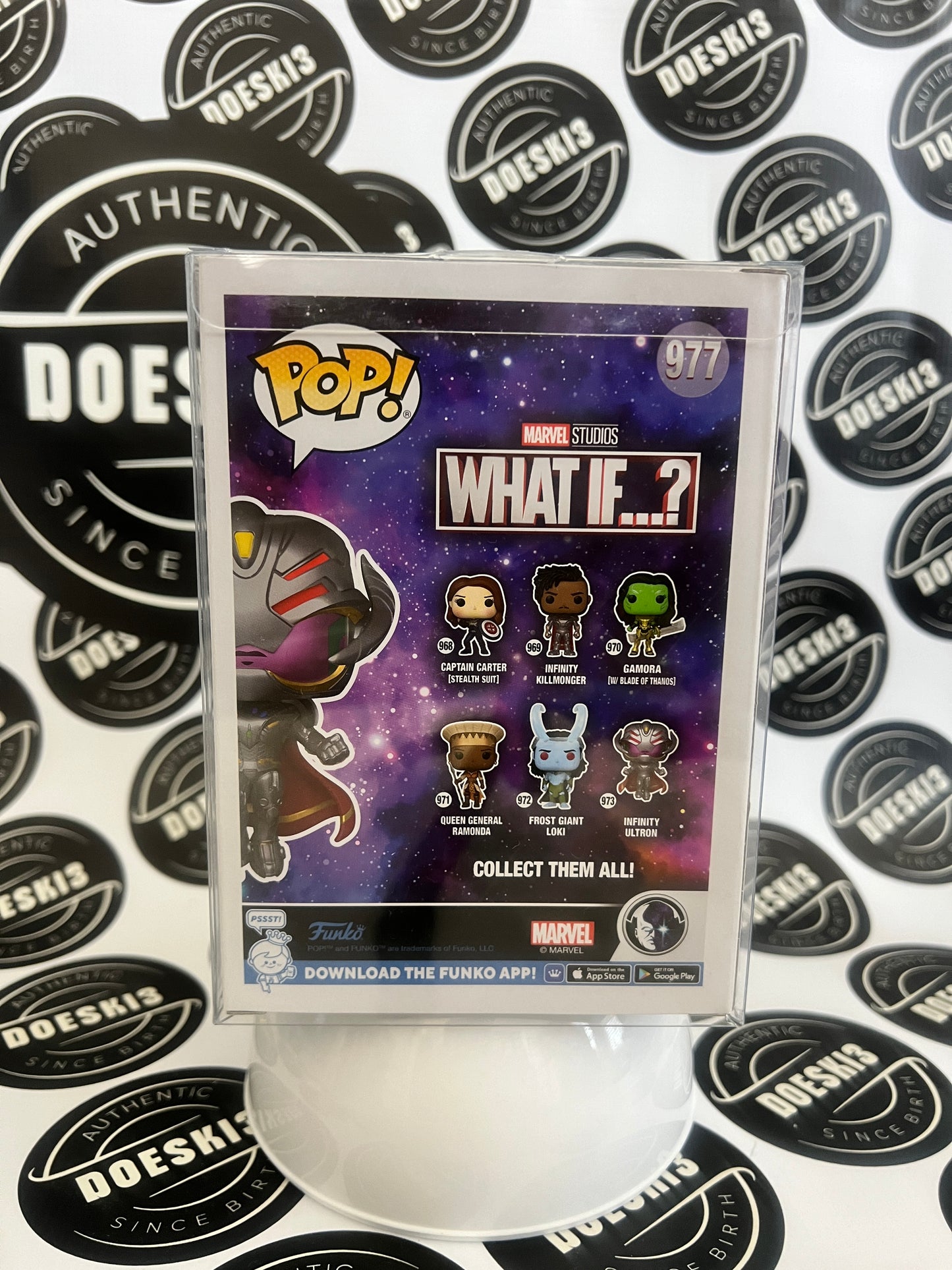 Funko Pop Marvel: What If...? - Infinity Ultron #977 GameStop Exclusive W/Protector