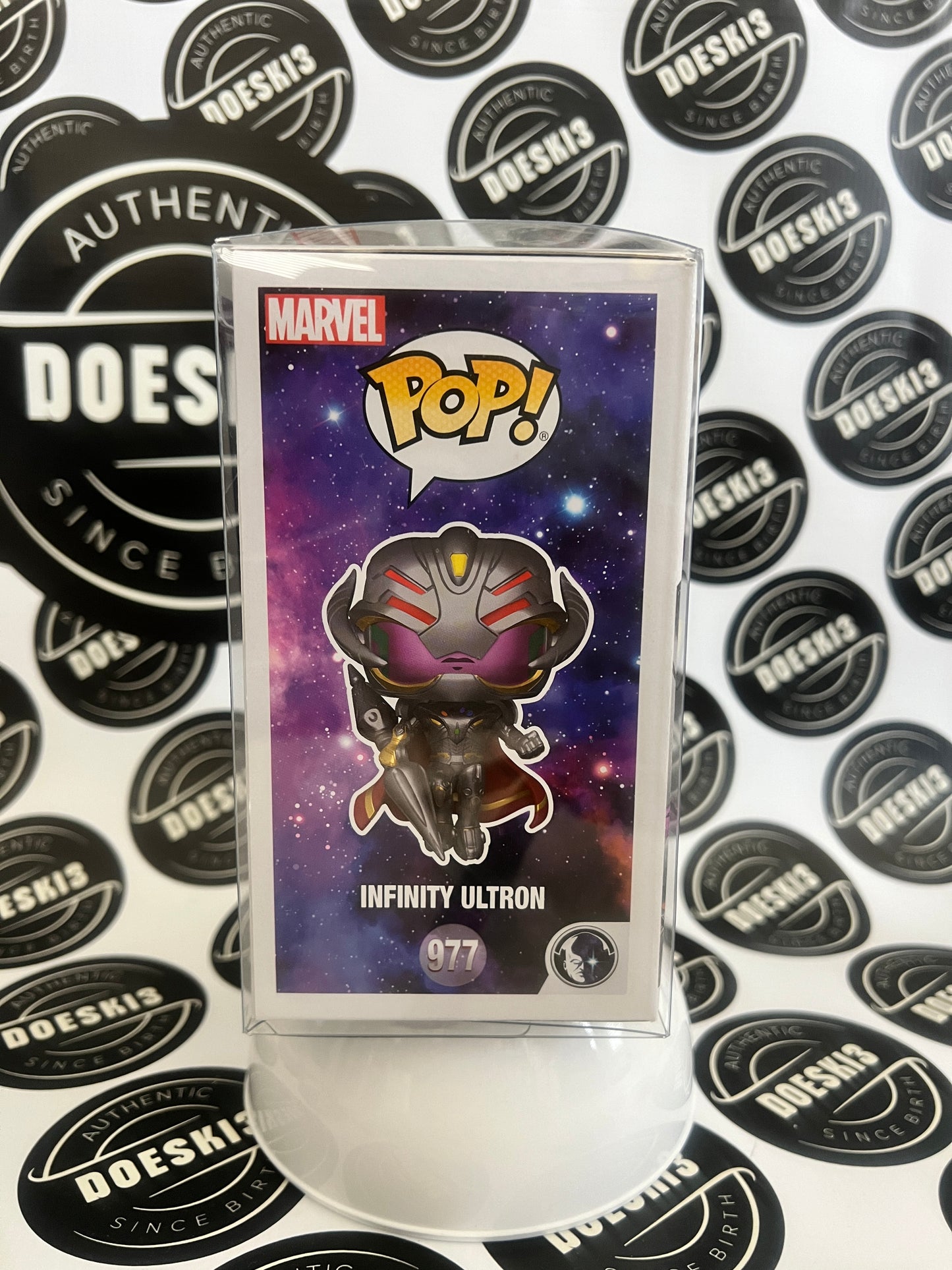 Funko Pop Marvel: What If...? - Infinity Ultron #977 GameStop Exclusive W/Protector