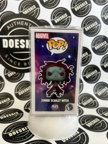 Funko Pop! Marvel: What If? Zombie Scarlet Witch #943 W/Protector