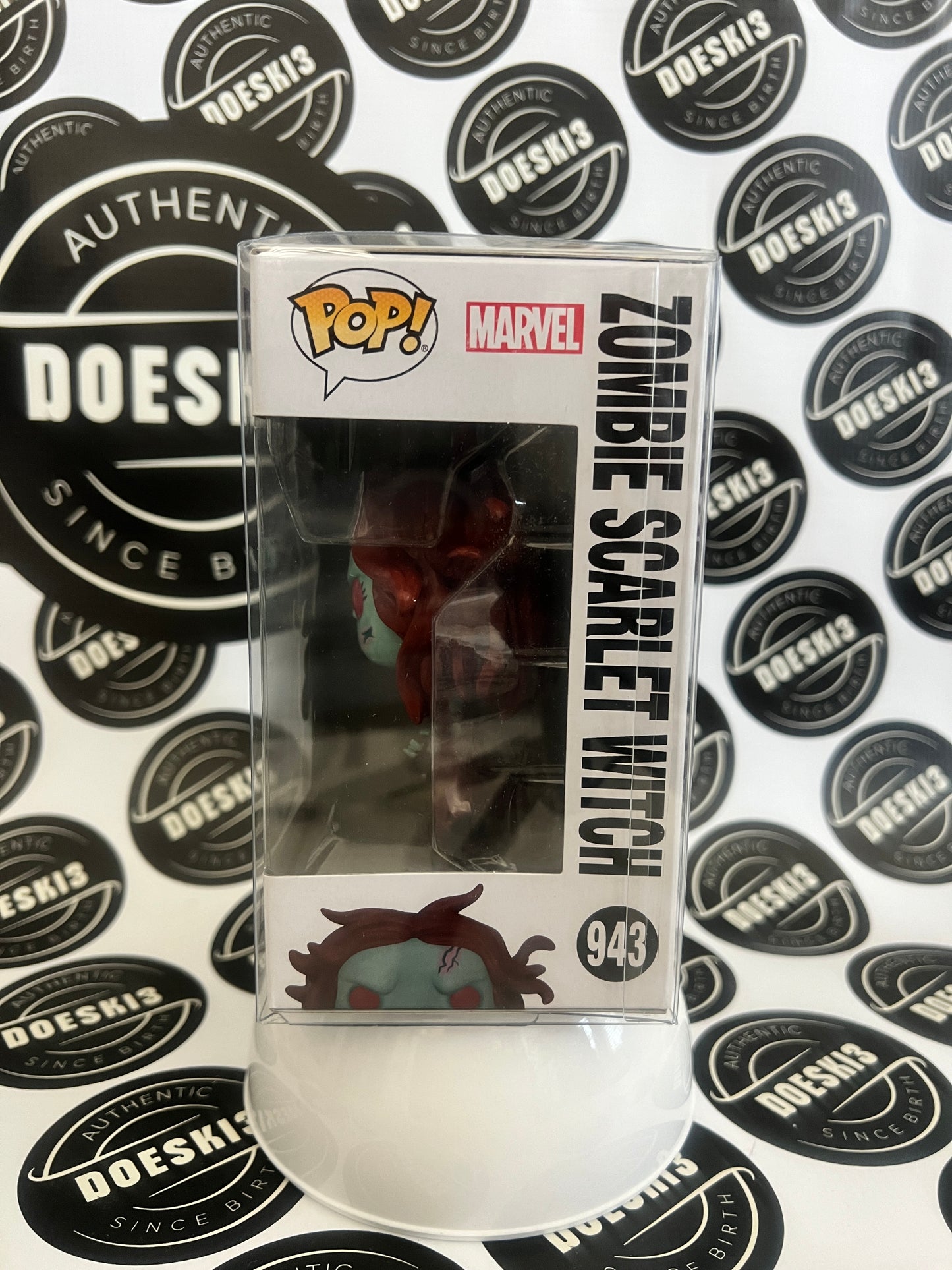 Funko Pop! Marvel: What If? Zombie Scarlet Witch #943 W/Protector