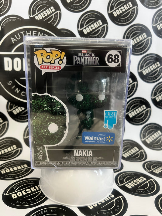 Funko Pop! Art Series - Marvel Black Panther Nakia #68 Walmart Exclusive