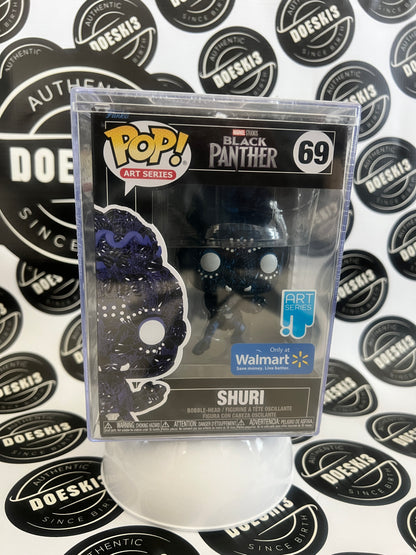 Funko Pop! Art Series #69 Shuri (Marvel Black Panther, Walmart exclusive