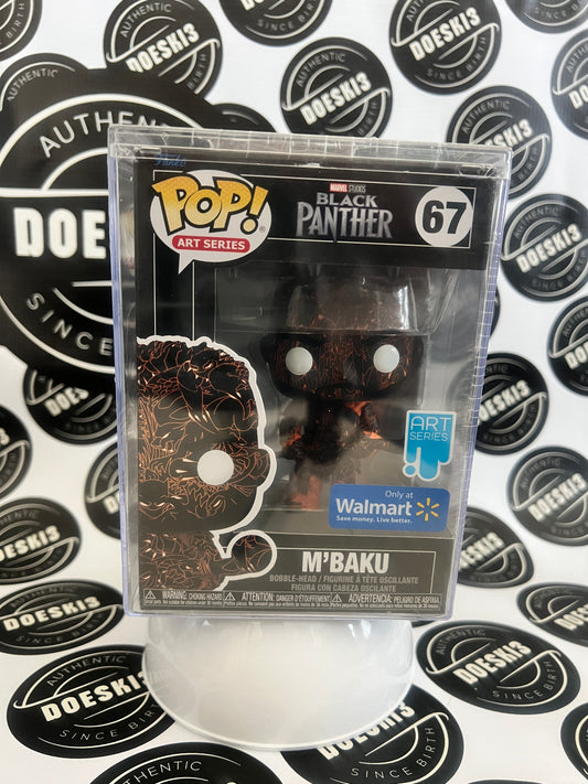 Funko Pop! Art Series Marvel Black Panther M’Baku #67 Walmart Exclusive