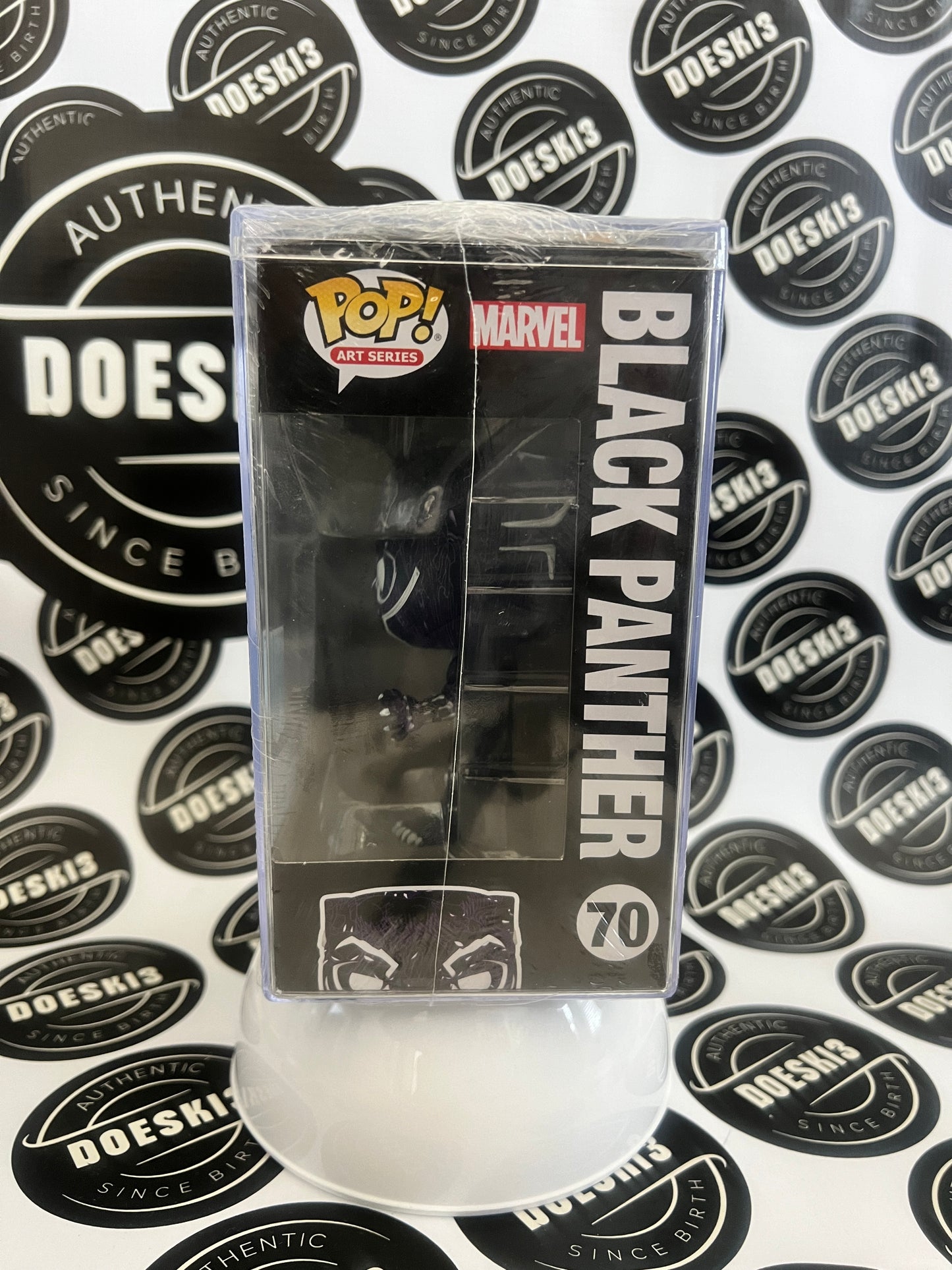 Funko Pop! Art Series- Marvel - Black Panther #70- Walmart Exclusive