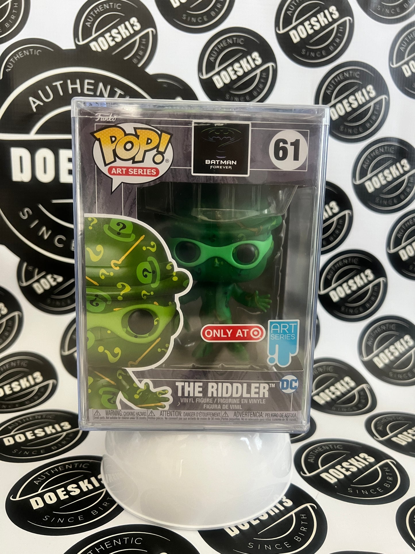 Funko Pop! Art Series Batman Forever The Riddler #61 Target Con Exclusive