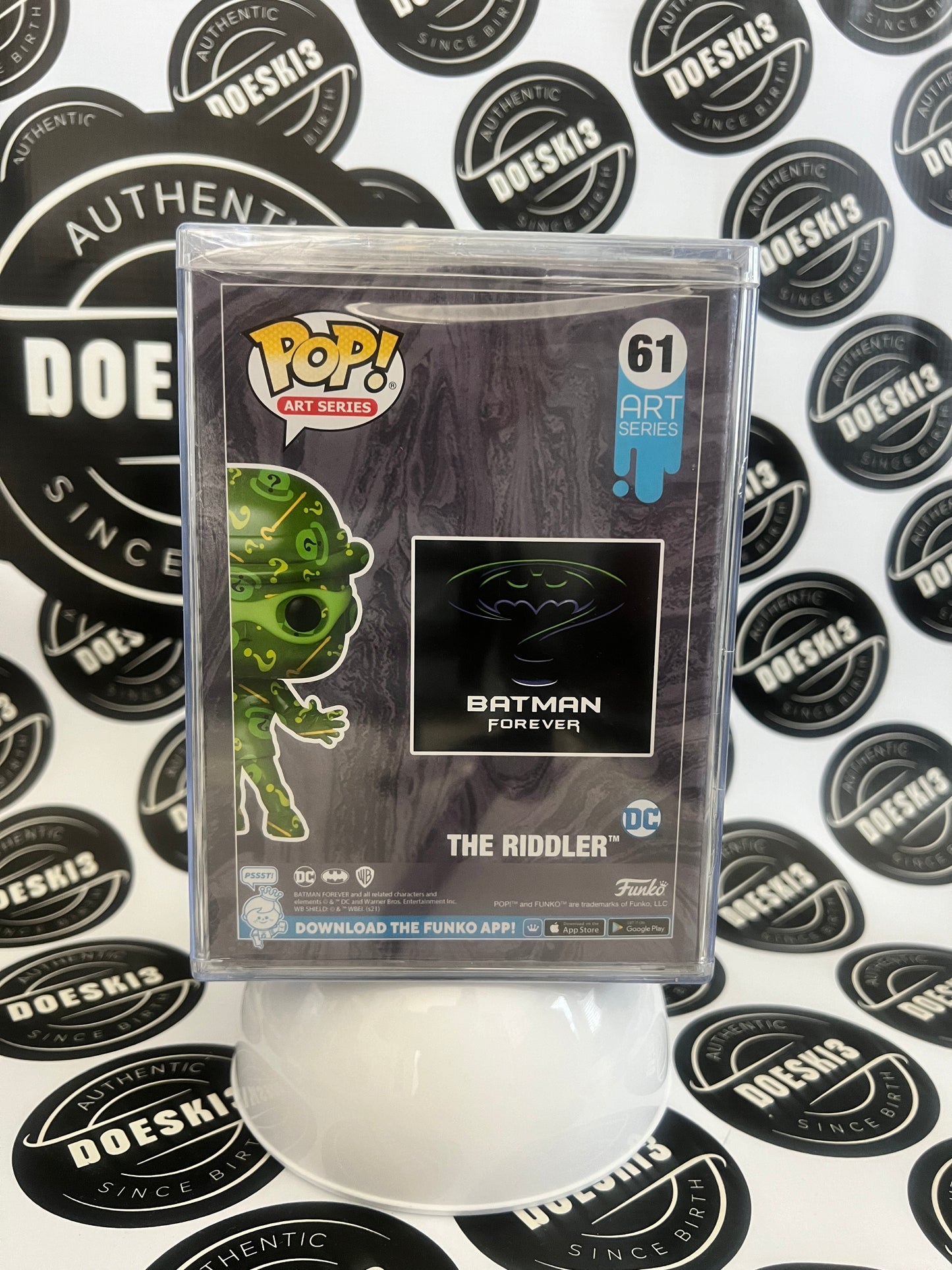 Funko Pop! Art Series Batman Forever The Riddler #61 Target Con Exclusive