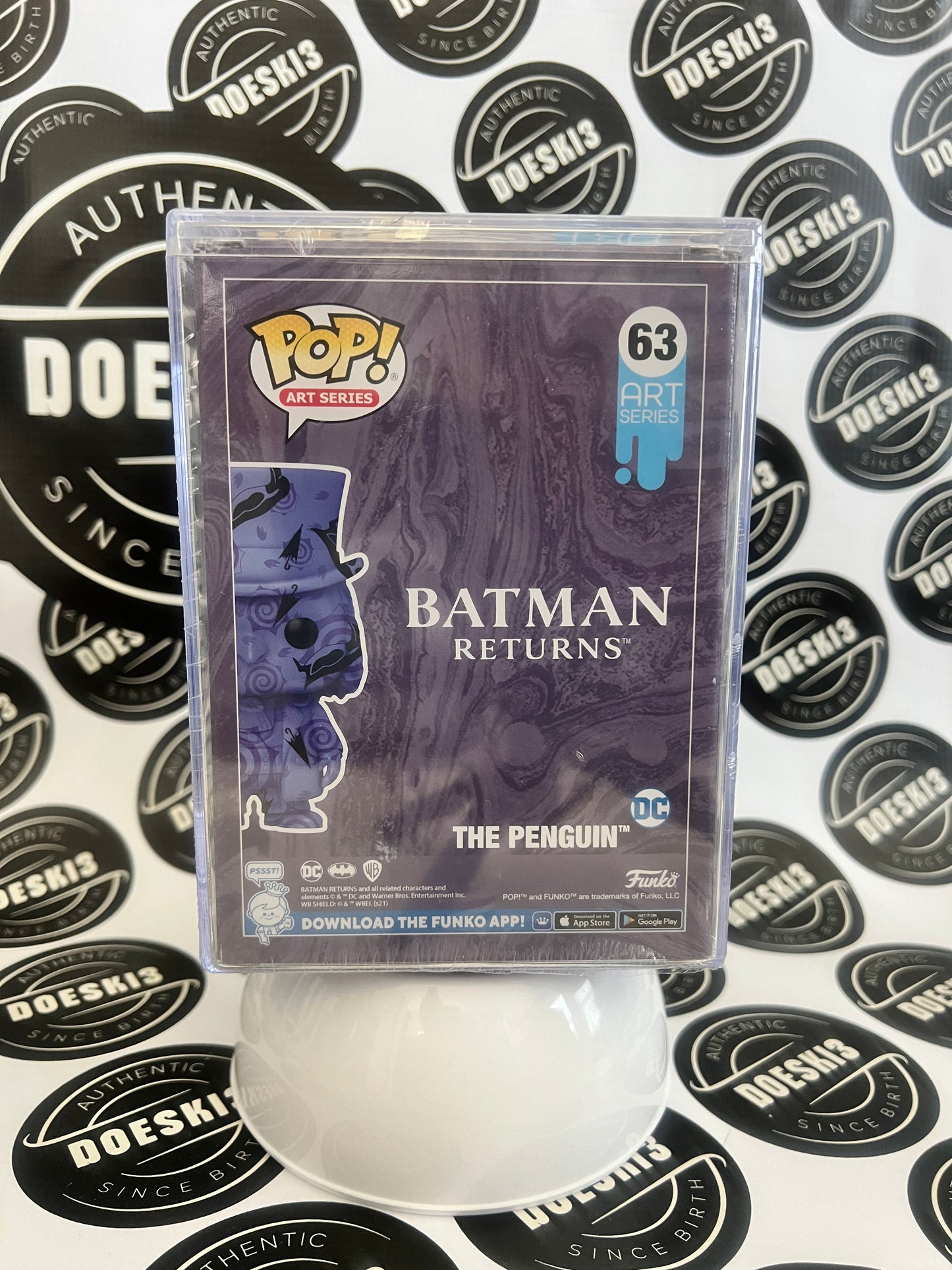 Funko Pop! Art Series Batman Returns The Penguin #63 Target Con Exclusive