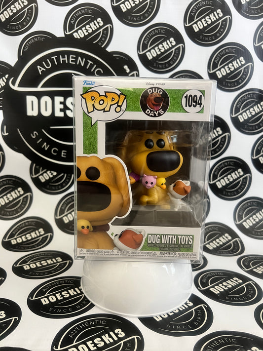 Funko Pop! Disney Pixar - Dug with Toys #1094 W/Protector