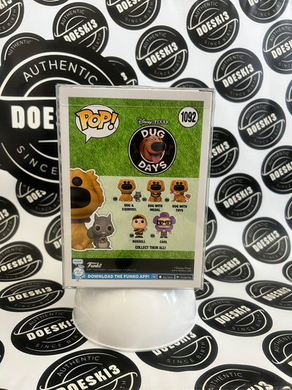 Funko Pop! Disney Pixar Dug & Squirrel #1092 W/Protector