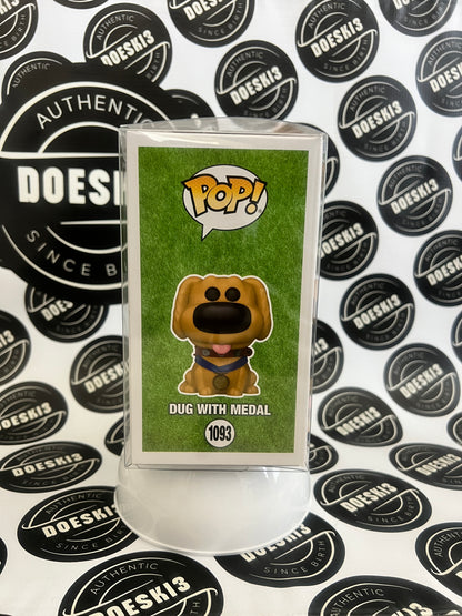 Funko Pop! Disney Pixar - Dug with Medal #1093 W/Protector