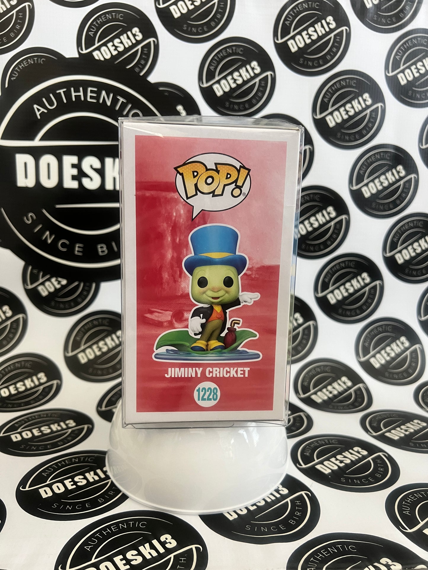 Funko Pop! Disney Classics - Jiminy Cricket #1228, D23 Expo 2022 W/Protector