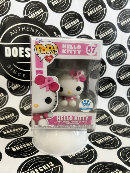 Funko Pop: Hello Kitty #57 Breast Cancer Awareness Funko Exclusive  W/Protector