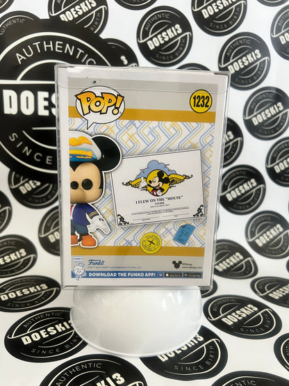 Funko Pop! Disney Pilot Mickey Mouse #1232 W/Protector