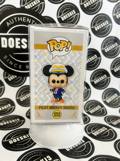 Funko Pop! Disney Pilot Mickey Mouse #1232 W/Protector