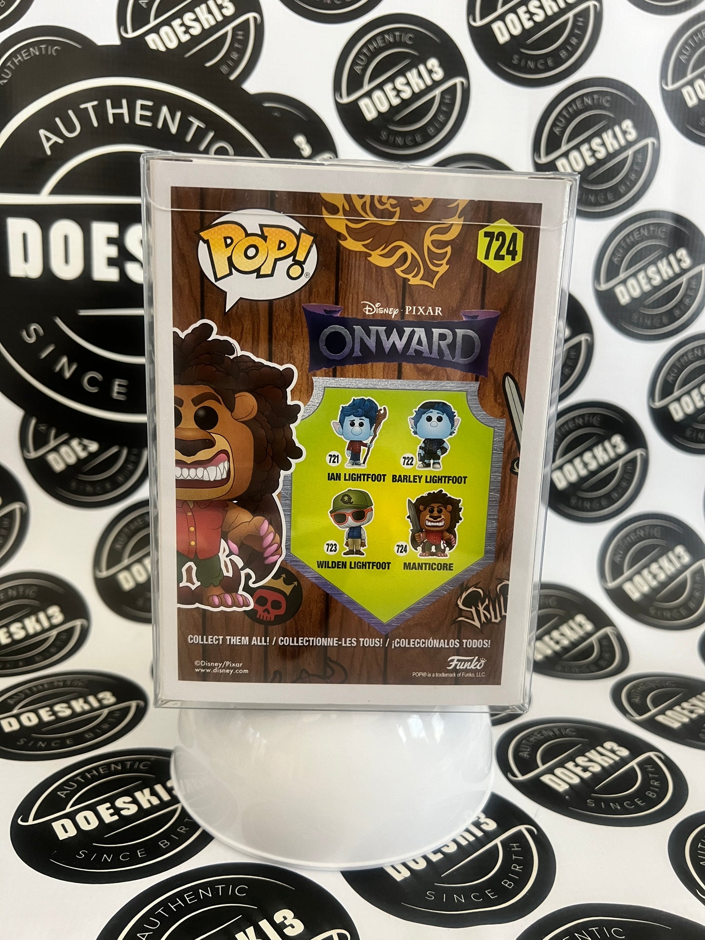 Funko Pop! Disney Onward Manticore #724 W/Protector