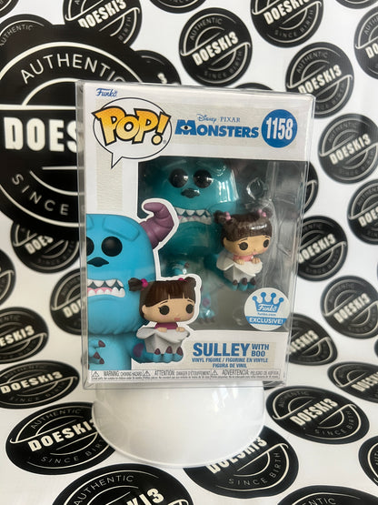 Funko Pop! Pixar Sulley with Boo Funko (Exclusive) #1158  W/ Protector