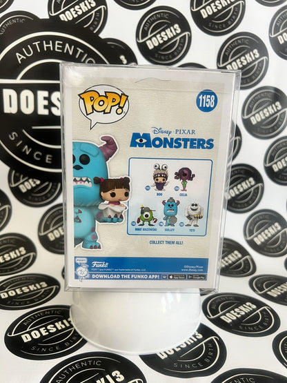 Funko Pop! Pixar Sulley with Boo Funko (Exclusive) #1158  W/ Protector