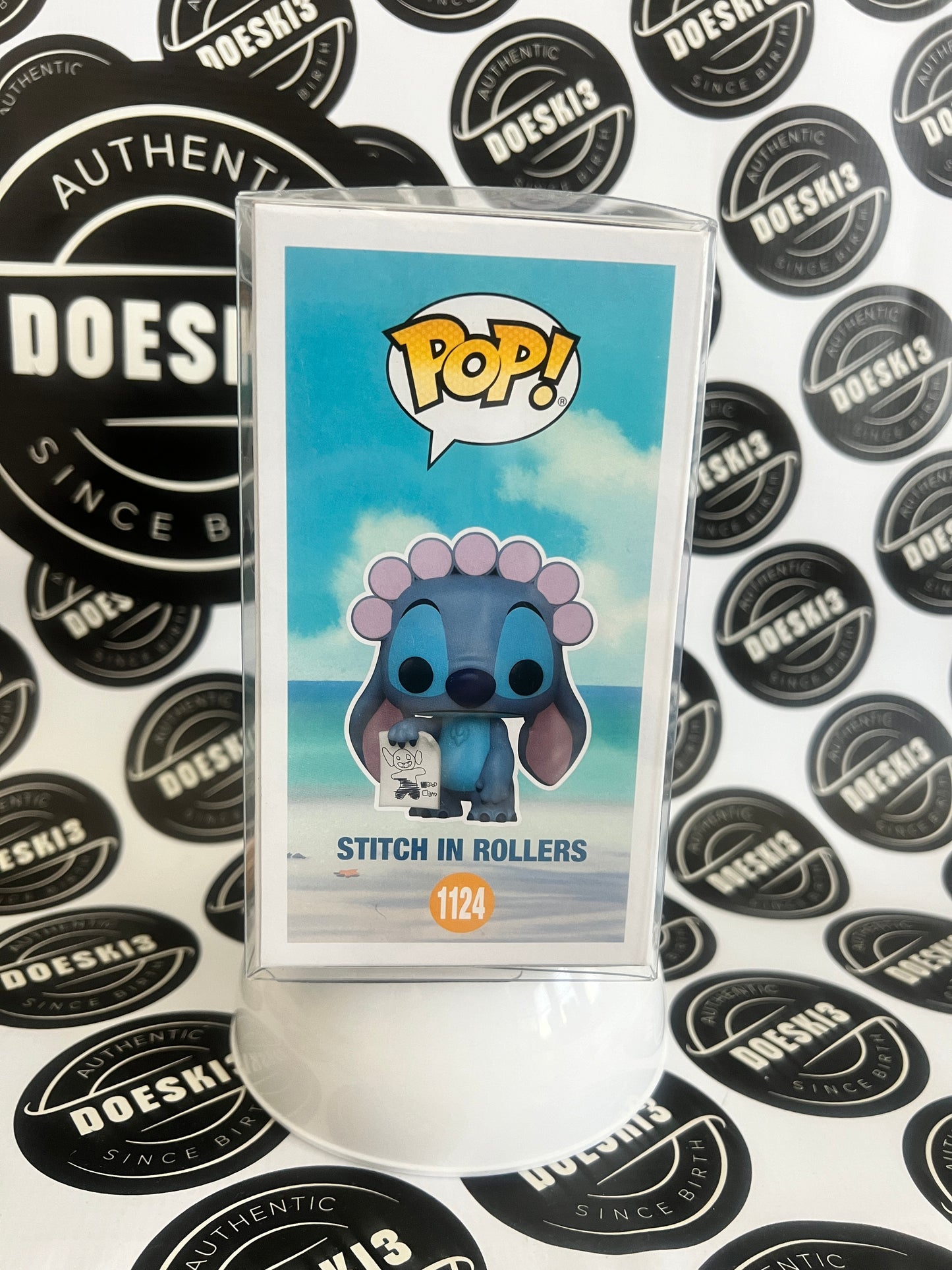 Funko Pop Disney: Lilo & Stitch - Stitch in Rollers #1124 NYCC 2021 Exclusive  W/Protector