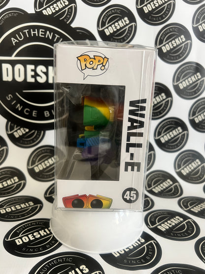 Funko Pop! Disney Pixar Wall-E #45 Pride Rainbow Edition W/Protector