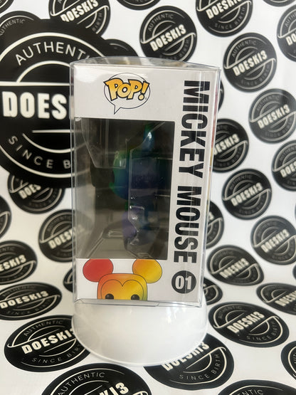 Funko Pop! Disney Pride - Mickey Mouse #01 (Rainbow) W/Protector