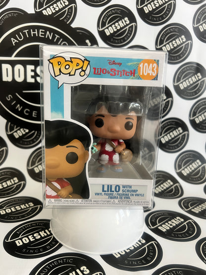 Funko Pop! Disney: Lilo & Stitch- Lilo with Scrump #1043