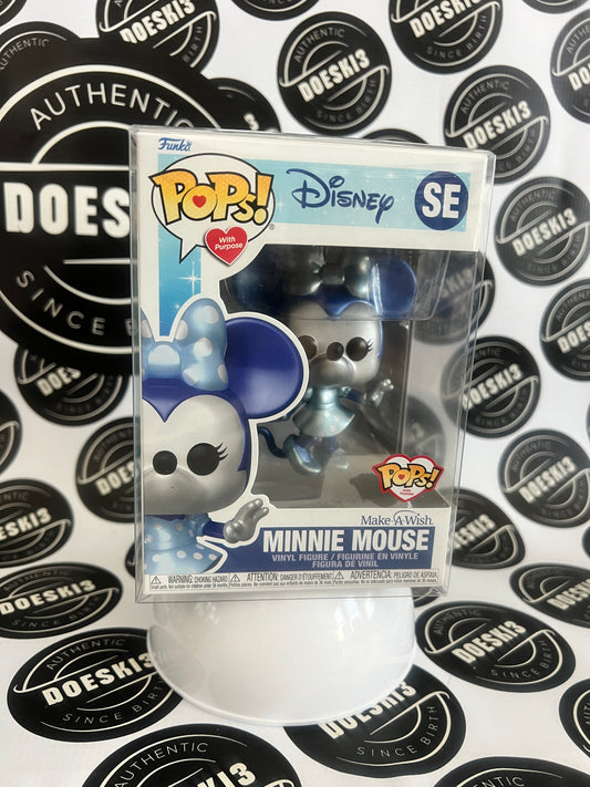 Funko Pop! Disney Make A Wish Minnie Mouse Metallic SE W/Protector