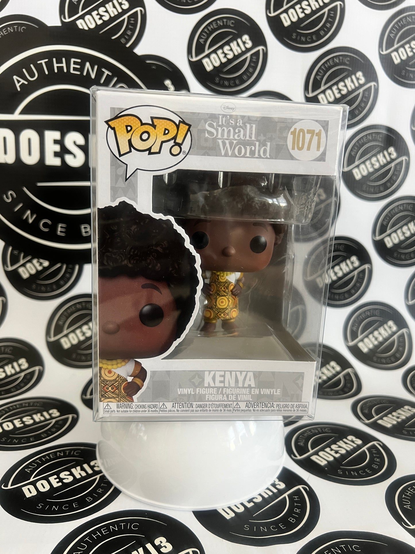 Funko Pop! Disney It's A Small World - KENYA #1071 W/Protector