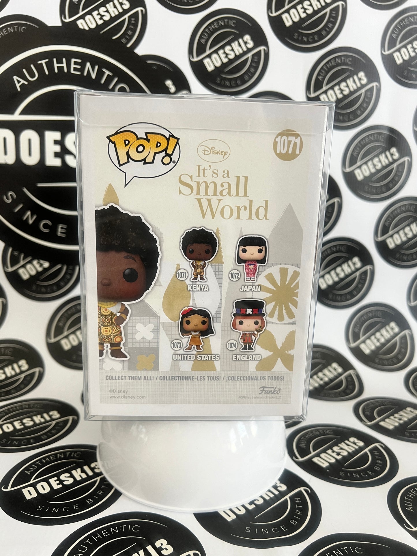 Funko Pop! Disney It's A Small World - KENYA #1071 W/Protector